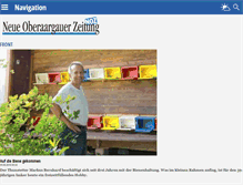 Tablet Screenshot of noz-oberaargau.ch
